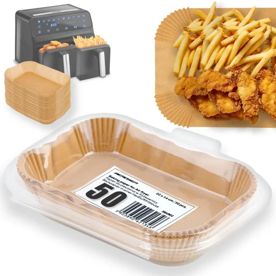 Papir Za Pečenje Za Fritezu 22 × 14 Cm Berdsen 50 Kom 1