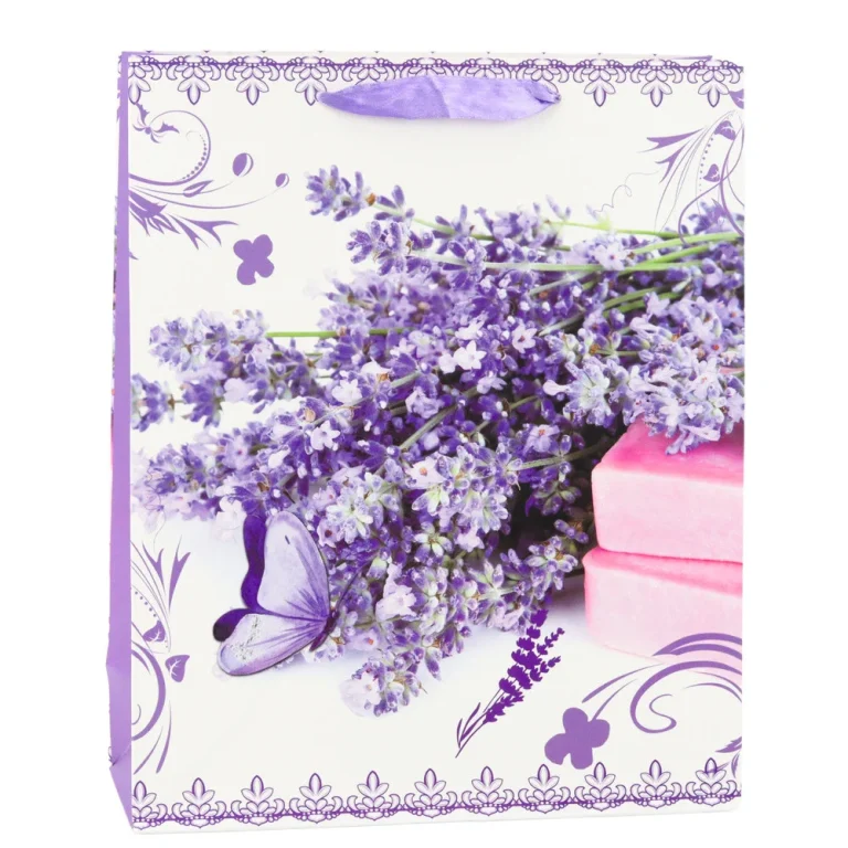 Papirnata Poklon Vrećica S Lavandom 32 X 26 X 12 Cm 4
