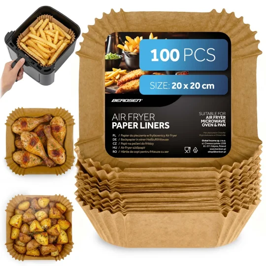 Papirnati Ulošci Za Fritezu Ø 20 Cm Berdsen 100 Kom 1