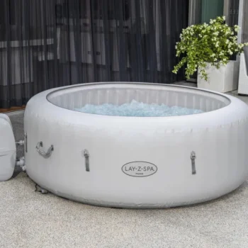 Paris Lay Z Spa Airjet Napuhavanje Jacuzzi Bestway Za 6 Osoba + Navlaka + Pumpa + Filter 4