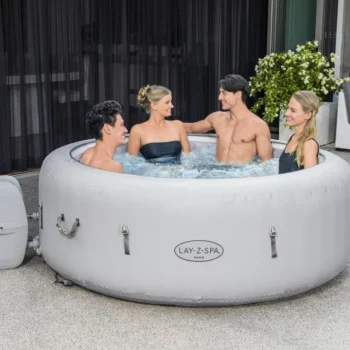 Paris Lay Z Spa Airjet Napuhavanje Jacuzzi Bestway Za 6 Osoba + Navlaka + Pumpa + Filter 5