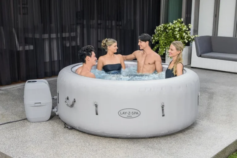 Paris Lay Z Spa Airjet Napuhavanje Jacuzzi Bestway Za 6 Osoba + Navlaka + Pumpa + Filter 5