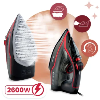 Parno Glačalo 2600w Berdsen Bd 331 Keramički Premaz Vertikalni Rad, Siva 2