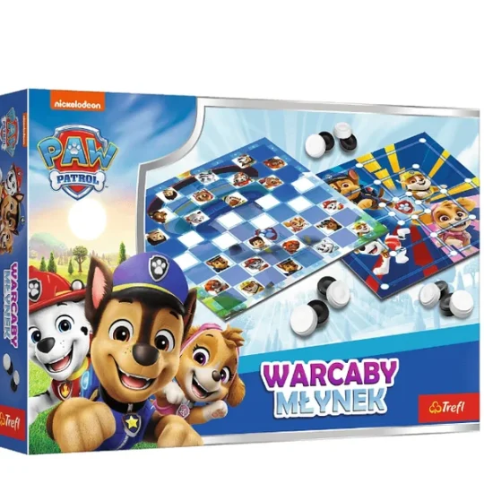 Paw Patrol Igra Dame I Mlin Trefl 02798 1