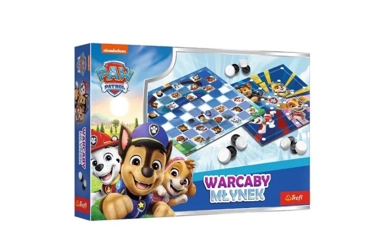 Paw Patrol Igra Dame I Mlin Trefl 02798 1