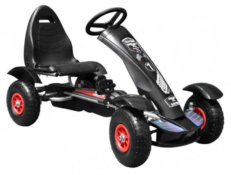 Pedalni Go Kart Racing Xl Crni 3+ 2