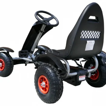 Pedalni Go Kart Racing Xl Crni 3+ 4