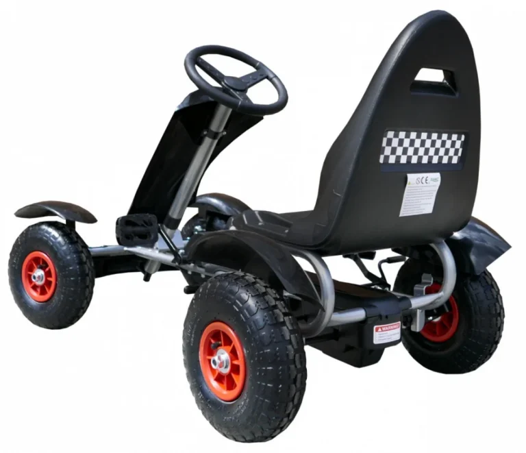 Pedalni Go Kart Racing Xl Crni 3+ 4