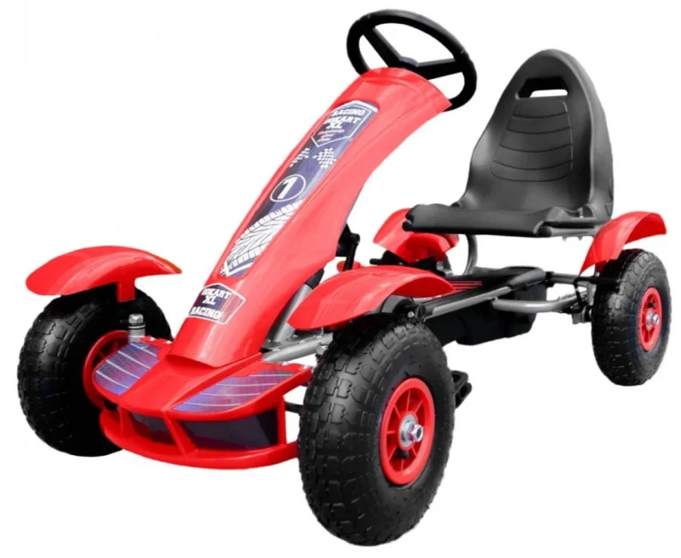 Pedalni Go Kart Racing Xl Crveni 3+ 3