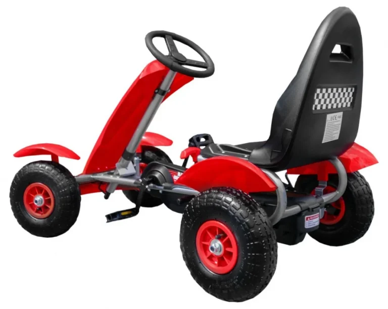Pedalni Go Kart Racing Xl Crveni 3+ 4