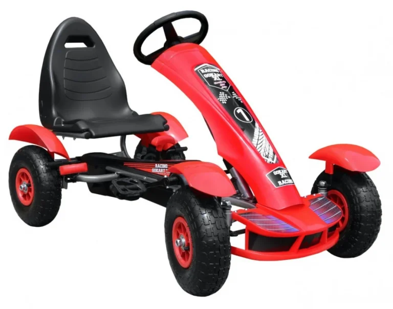 Pedalni Go Kart Racing Xl Crveni 3+ 5