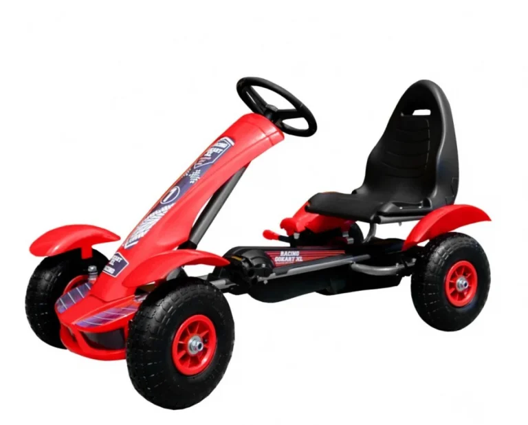 Pedalni Go Kart Racing Xl Crveni 3+ 7