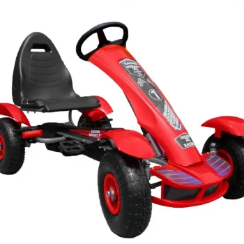Pedalni Go Kart Racing Xl Crveni 3+ 8