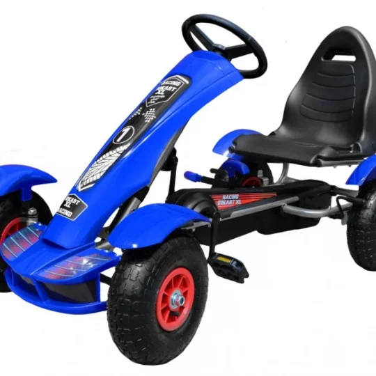 Pedalni Go Kart Racing Xl Plavi 3+ 1