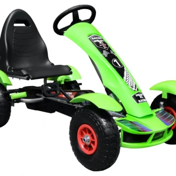 Pedalni Go Kart Racing Xl Zeleni 3+ 2