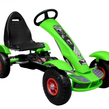 Pedalni Go Kart Racing Xl Zeleni 3+ 5