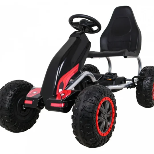 Pedalni Go Kart Strong Crni Nosivost 100 Kg 1