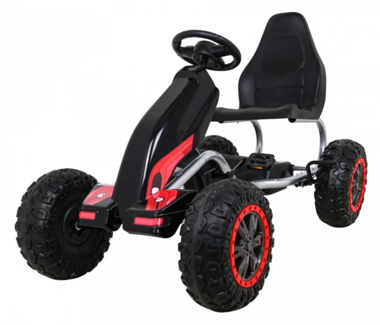 Pedalni Go Kart Strong Crni Nosivost 100 Kg 1