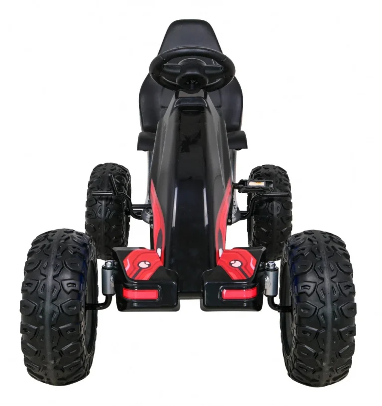 Pedalni Go Kart Strong Crni Nosivost 100 Kg 3