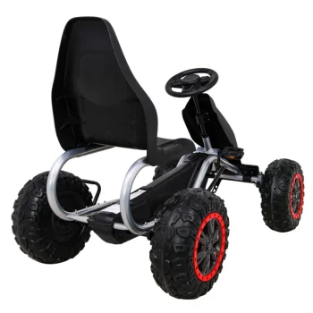 Pedalni Go Kart Strong Crni Nosivost 100 Kg 7