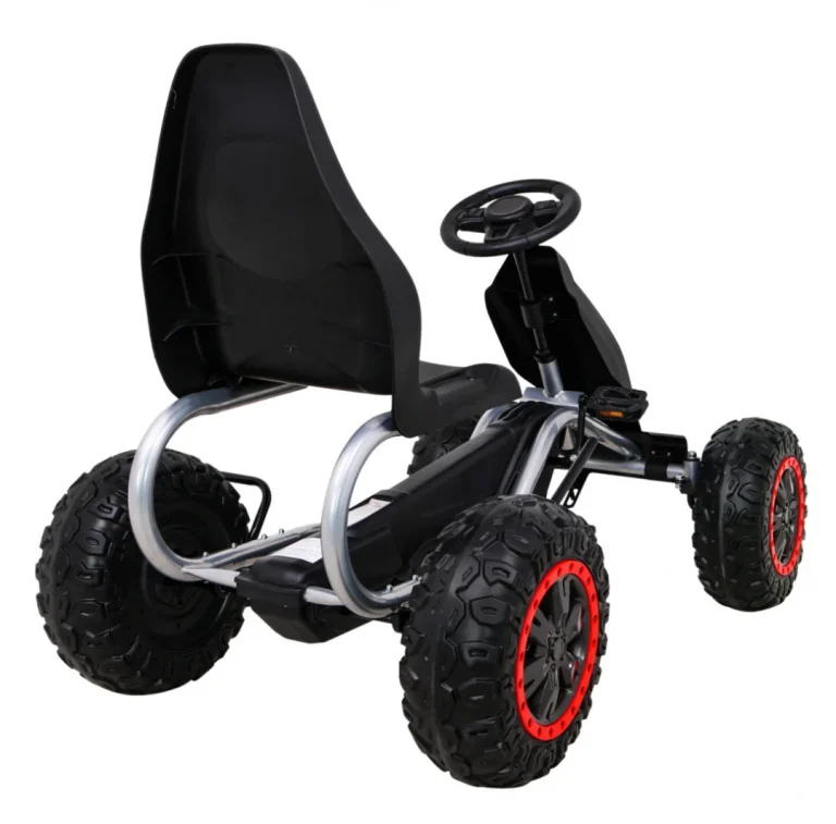 Pedalni Go Kart Strong Crni Nosivost 100 Kg 7