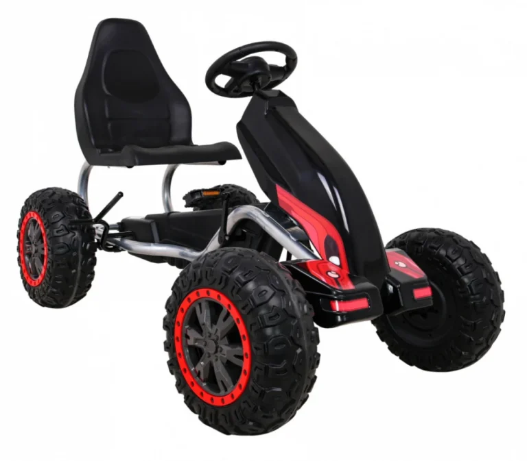 Pedalni Go Kart Strong Crni Nosivost 100 Kg 8