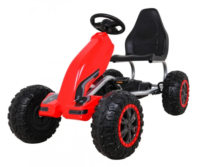 Pedalni Go Kart Strong Crveni Nosivost 100 Kg 1