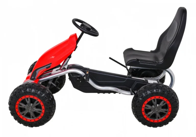 Pedalni Go Kart Strong Crveni Nosivost 100 Kg 4