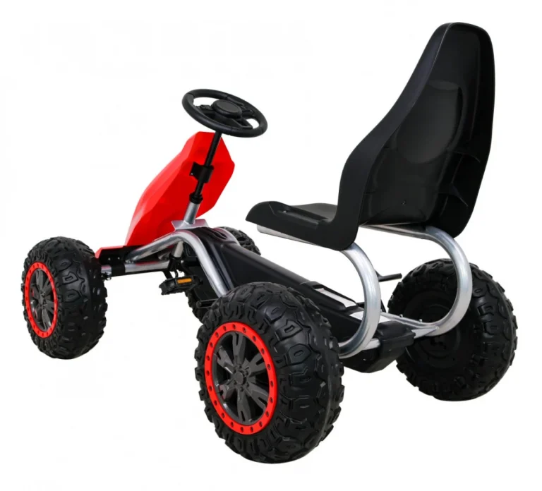 Pedalni Go Kart Strong Crveni Nosivost 100 Kg 5