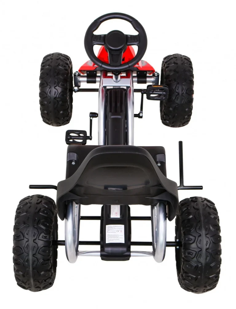 Pedalni Go Kart Strong Crveni Nosivost 100 Kg 6