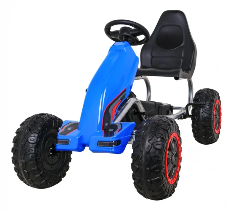 Pedalni Go Kart Strong Plavi Nosivost 100 Kg 1