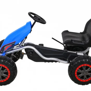 Pedalni Go Kart Strong Plavi Nosivost 100 Kg 4