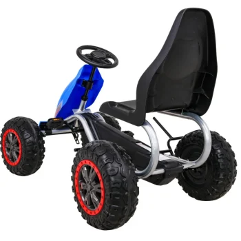 Pedalni Go Kart Strong Plavi Nosivost 100 Kg 5