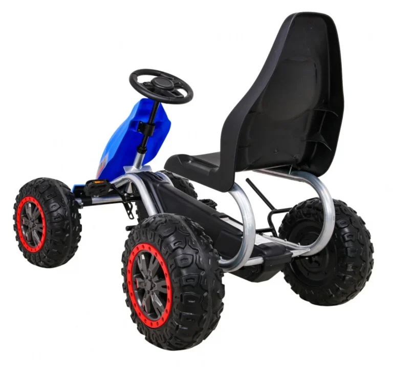Pedalni Go Kart Strong Plavi Nosivost 100 Kg 5