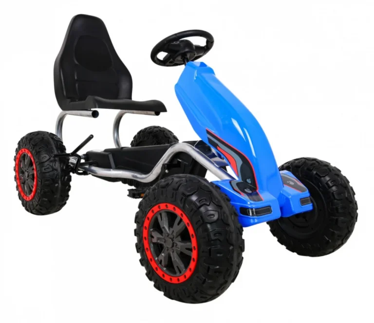 Pedalni Go Kart Strong Plavi Nosivost 100 Kg 8