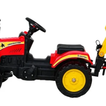 Pedalni Go Kart Traktor Bager S Prikolicom + Pribor 3