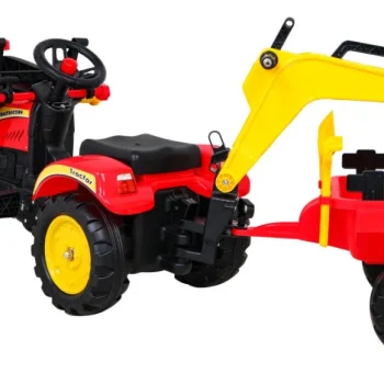 Pedalni Go Kart Traktor Bager S Prikolicom + Pribor 4