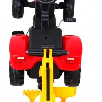 Pedalni Go Kart Traktor Bager S Prikolicom + Pribor 5