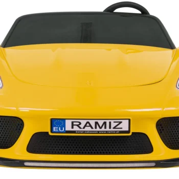 Perfecta Automobil Za 2 Djece Žuti + Napuhani Kotači + Motor Bez Četkica + Mp3 Led + Sporo, žuta Auto Na Akumulator 3