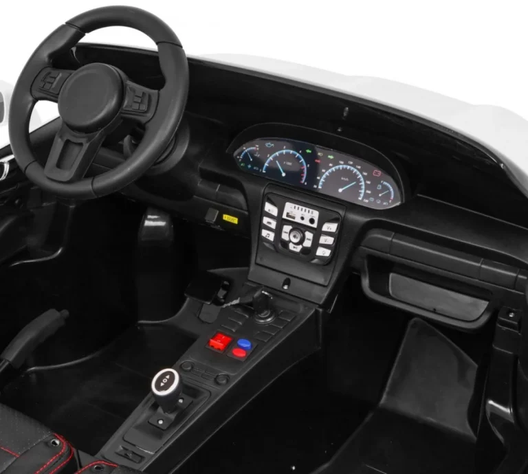 Perfecta Auto Za 2 Djece Na Akumulator, Bijeli Auto Na Akumulator 12