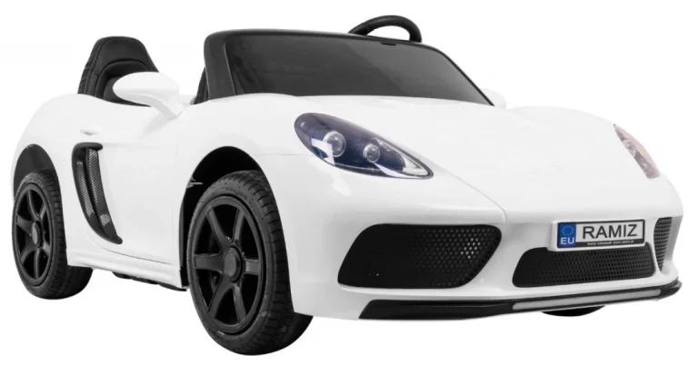 Perfecta Auto Za 2 Djece Na Akumulator, Bijeli Auto Na Akumulator 13