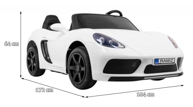 Perfecta Auto Za 2 Djece Na Akumulator, Bijeli Auto Na Akumulator 2
