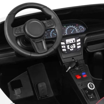 Perfecta Auto Za 2 Djece Na Akumulator, Bijeli Auto Na Akumulator 6