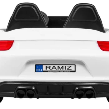 Perfecta Auto Za 2 Djece Na Akumulator, Bijeli Auto Na Akumulator 8