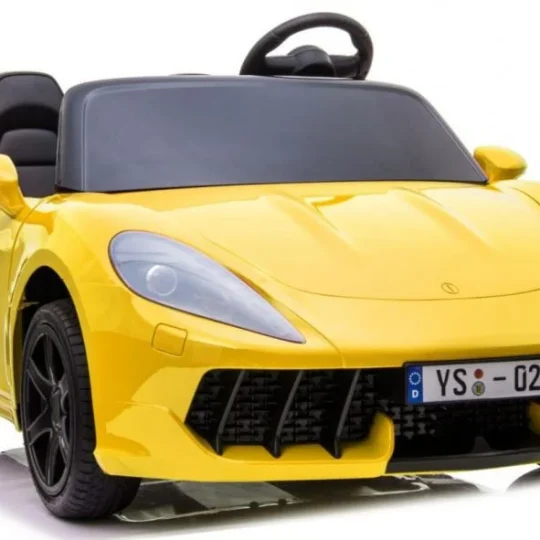 Perfecta Lift Automobil Za 2 Djece, žuti Auto Na Akumulator 1