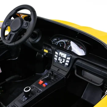 Perfecta Lift Automobil Za 2 Djece, žuti Auto Na Akumulator 4