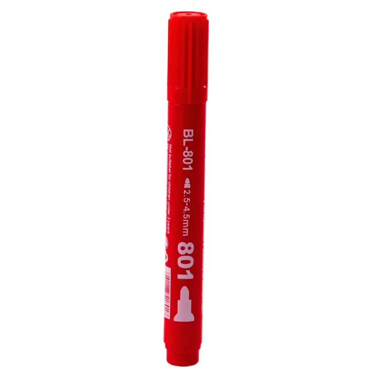Permanentni Marker Vodootporni Crveni 2,5 4,5 Mm 2