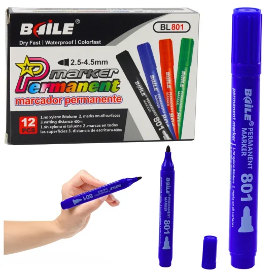 Permanentni Marker Vodootporni Plavi 2,5 4,5 Mm 1