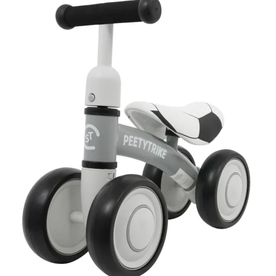 Pettytrike Balansni Bicikl Bijeli 4 Kotača 1
