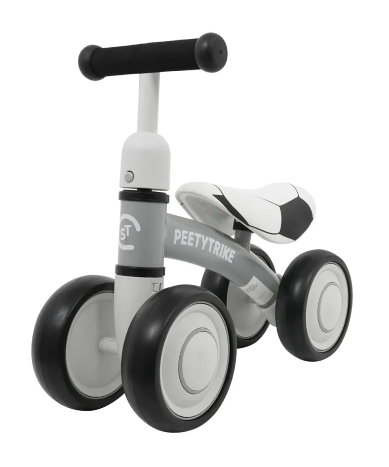 Pettytrike Balansni Bicikl Bijeli 4 Kotača 1